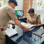 SSP अजय सिंह ने किया बसंत विहार थाने का वार्षिक निरीक्षण, अधिकारियों को दिये निर्देश