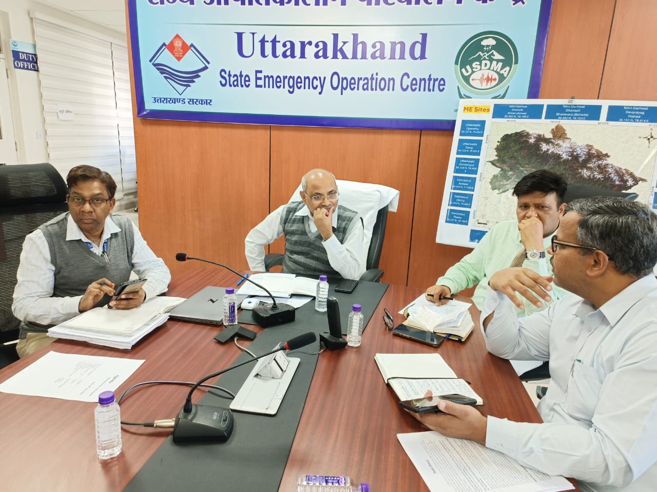 सचिव आपदा प्रबन्धन विनोद कुमार सुमन ने की डीडीएमपी की समीक्षा,दिये निर्देश