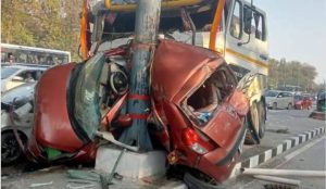 लच्छीवाला टोल प्लाजा पर हुए सड़क हादसे का&hellip;