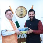 मुख्यमंत्री ने नई दिल्ली में केंद्रीय नागरिक उड्डयन मंत्री किंजरापु राममोहन नायडू से मुलाकात की