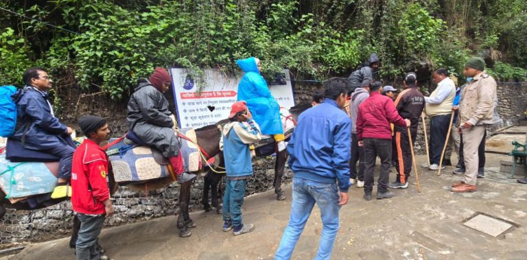 केदारनाथ धाम यात्रा सकुशल तरीके चल रही, धाम में पहुंच रहे हैं बड़ी संख्या में श्रद्धालु