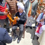 केंद्रीय स्वास्थ्य मंत्री जेपी नड्डा पिथौरागढ़ में आदि कैलाश ओम पर्वत भ्रमण के तहत गुंजी पहुंचे