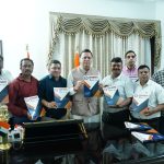 मुख्यमंत्री पुष्कर सिंह धामी ने उत्तरांचल प्रेस क्लब की स्मारिका का किया विमोचन