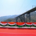 प्रधानमंत्री नरेन्द्र मोदी ने दुनिया के सबसे ऊंचे रेलवे आर्च ब्रिज चिनाब पुल का किया उद्घाटन