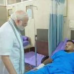एयर इंडिया विमान हादसे में हुए घायलों से पीएम मोदी ने की मुलाकात