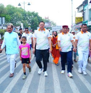 मुख्यमंत्री पुष्कर सिंह धामी ने ‘रन फॉर योगा’&hellip;